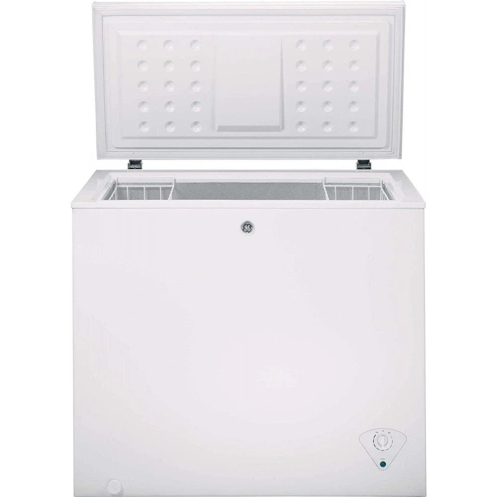GE 7 Cu. Ft. White Chest Freezer