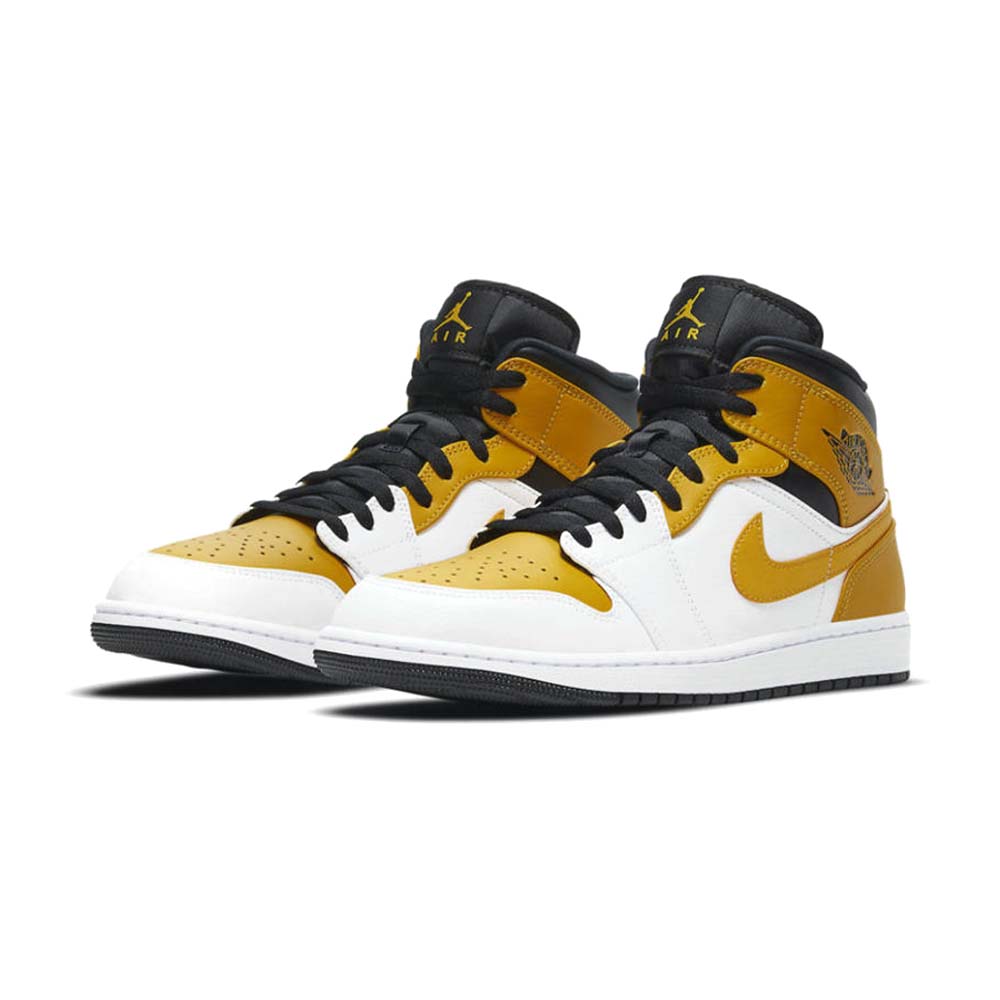 Air Jordan 1 Mid  ‘ University Gold ‘ 554724-170