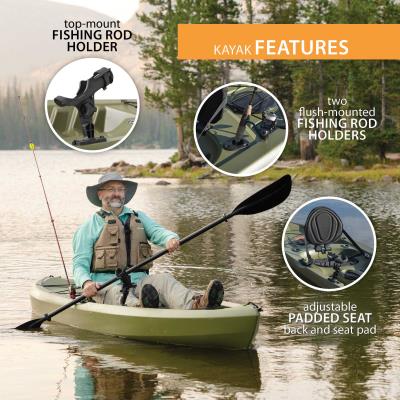 Lifetime Tamarack Angler 100 Fishing Kayak (Paddle Included) 250