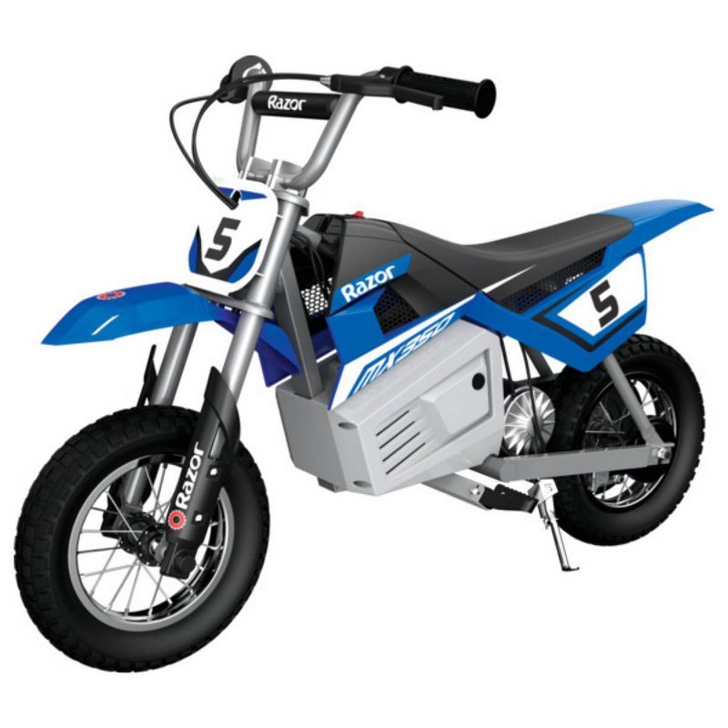 Razor 24V MX350 Dirt Rocket Powered Ride-On – Blue