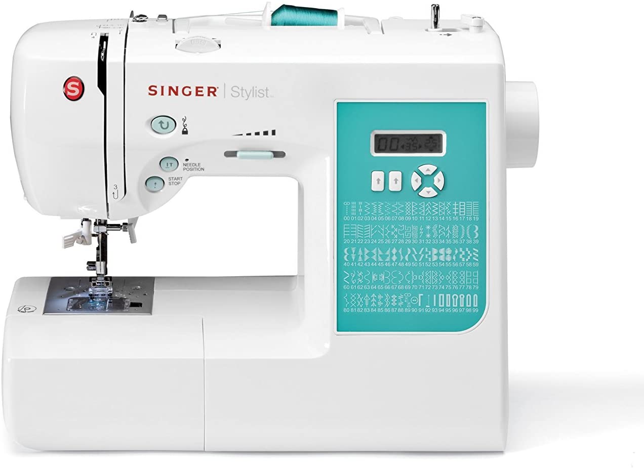 SINGER Computerized Sewing Machine With Included Accessory Kit 7258, 203 Stitch Applications, Simple & Perfect for Beginners