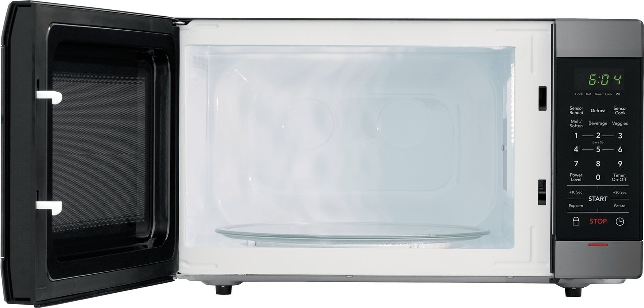Frigidaire 1.4 cu. ft. Countertop Microwave Oven Black Stainless Steel