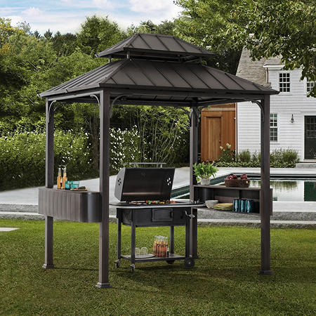 Member's Mark Hickory Hardtop Grill Gazebo