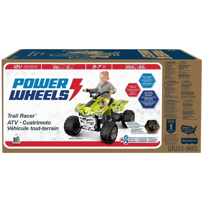 Power Wheels Trail Racer ATV Powered Ride-On