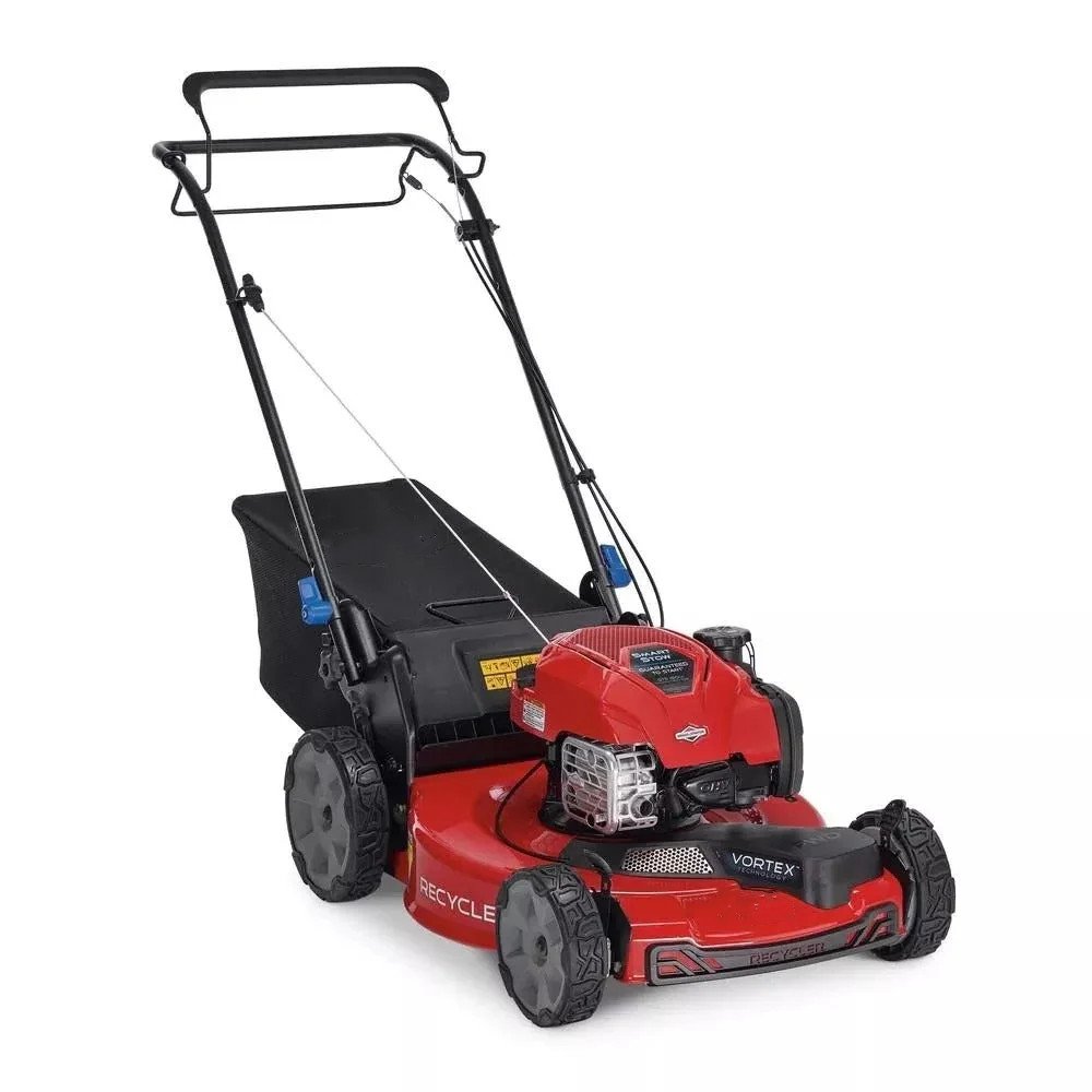 22 in. Recycler SmartStow Briggs & Stratton High Wheel FWD Gas Self Propelled Lawn Mower
