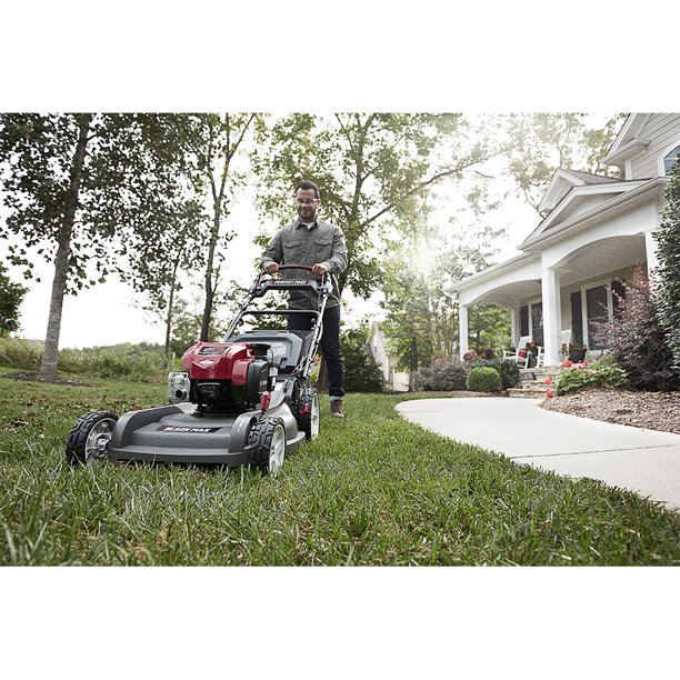 Black Max 21-inch 3-in-1 Self-Propelled Gas Mower with Perfect Pace