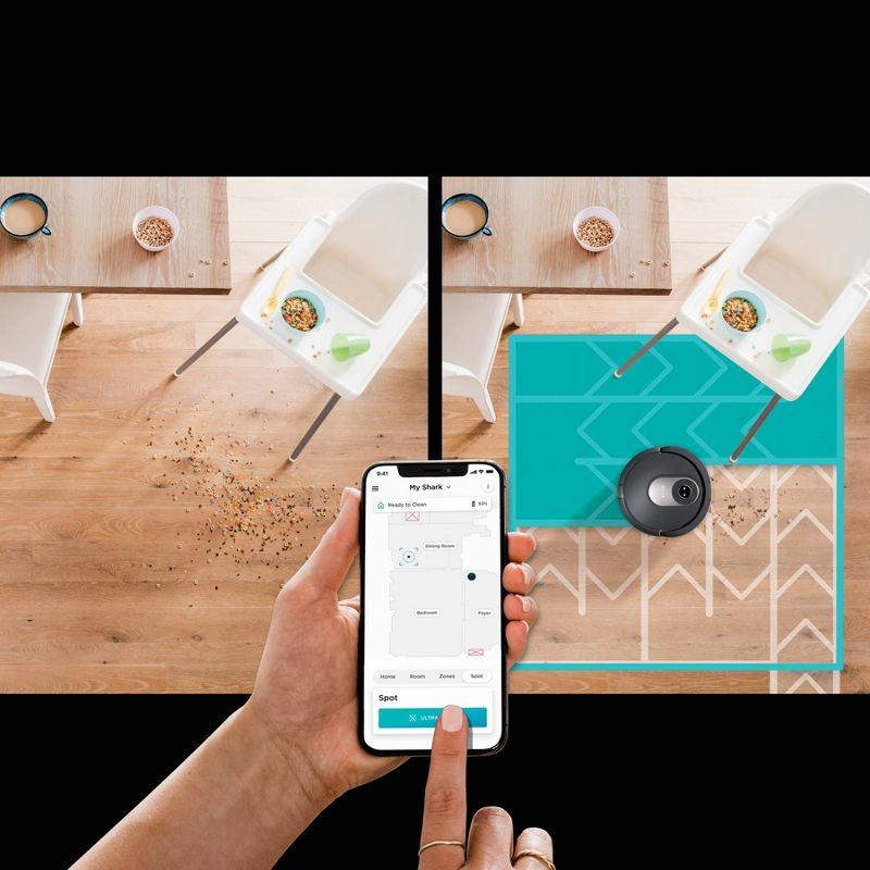 Shark AI Wi-Fi Connected Robot Vacuum with LIDAR Navigation -RV2011