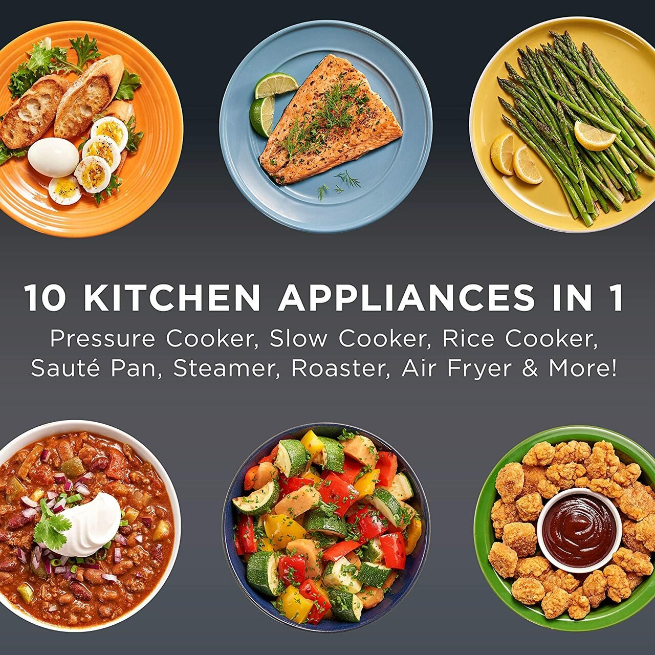 Crock-Pot SCCPPA800-V1 Express Crisp 8-Quart Pressure Cooker