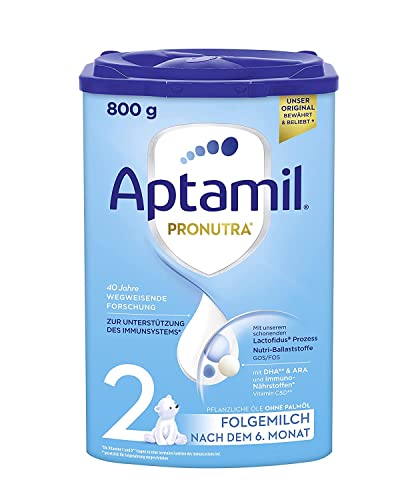 Aptamil 爱他美 Pronutra-ADVANCE 婴儿奶粉 2段(适用于6月以上婴儿)，800g