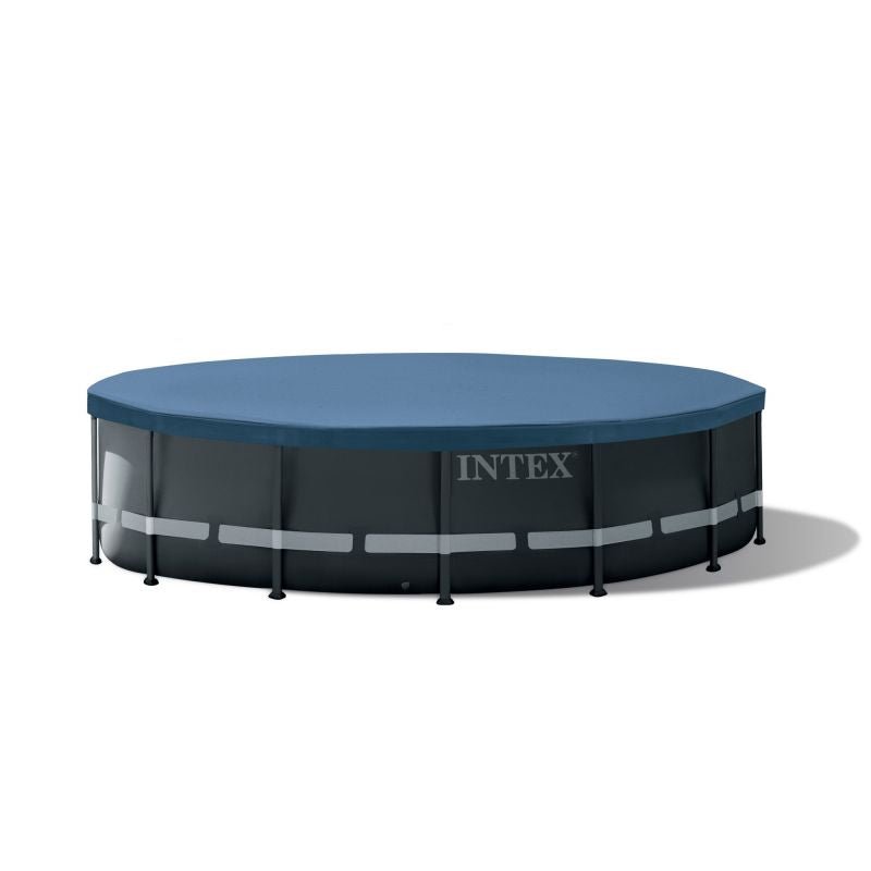 Swimming Pool-Intex 26325EH 16Ft x 48In Ultra XTR Frame Above Ground Swimming Pool Set w/ Pump