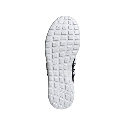 adidas Men's LITE Racer Adapt 3.0 Trail Running Shoe, Black/Black/White, 9