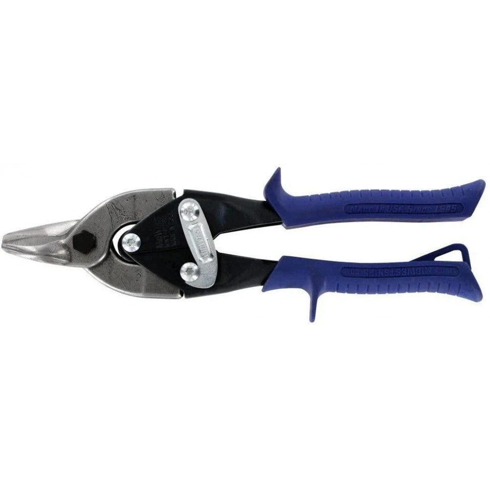 MIDWEST HVAC Tool Kit – 9 Piece Set Includes Aviation Snips with Metalworking Tools & Bag – MWT-HVACKIT03