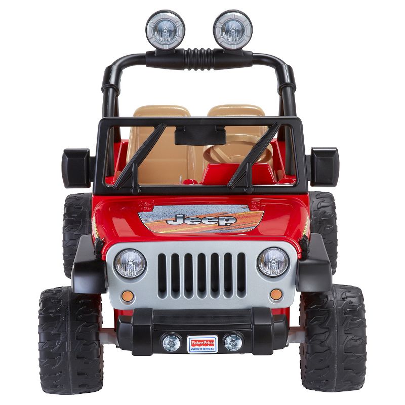 Power Wheels 12V Jeep Wrangler Powered Ride-On – Red