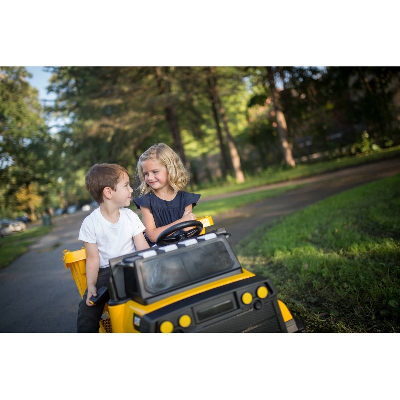 Kid Trax 12V CAT Mining Dumptruck Powered Ride-On – Yellow