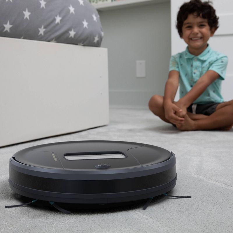 bObsweep PetHair Vision Wi-Fi Connected Robot Vacuum Cleaner – Space Gray