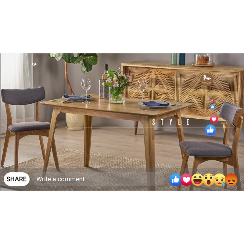 Langton Rectangular 40″ Light Weight Concrete Gas Fire Pit Dark Gray – Christopher Knight Home