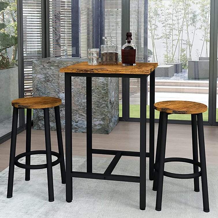 Emitte 2 - Person Counter Height Dining Set