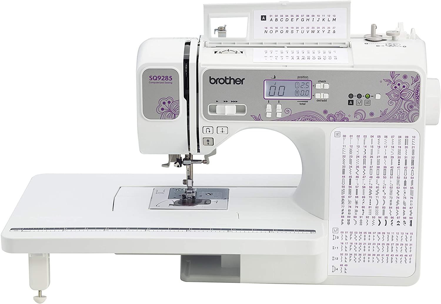 Brother 150-Stitch Computerized Sewing & Quilting Machine White