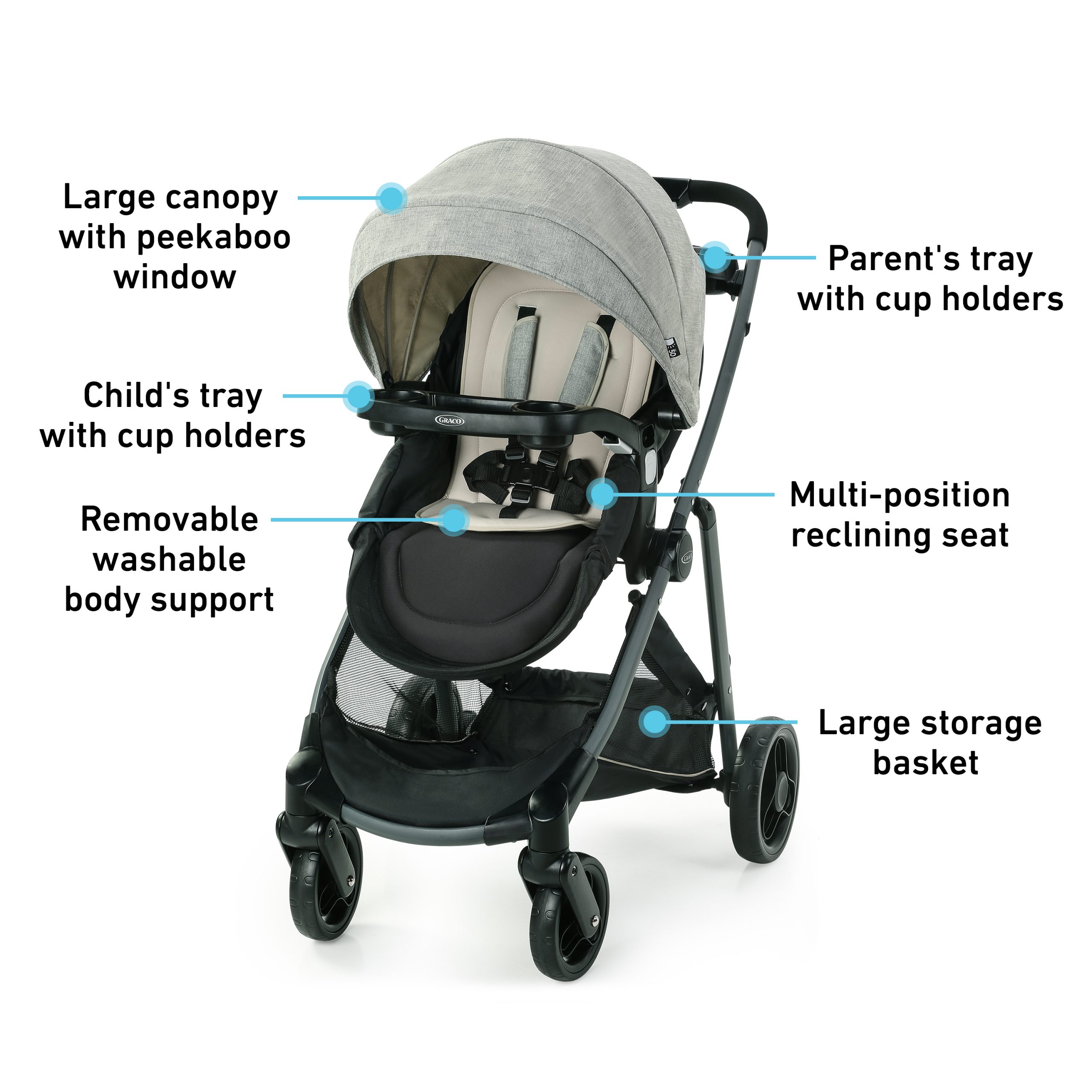 Graco Modes Element LX Travel System, Lynwood