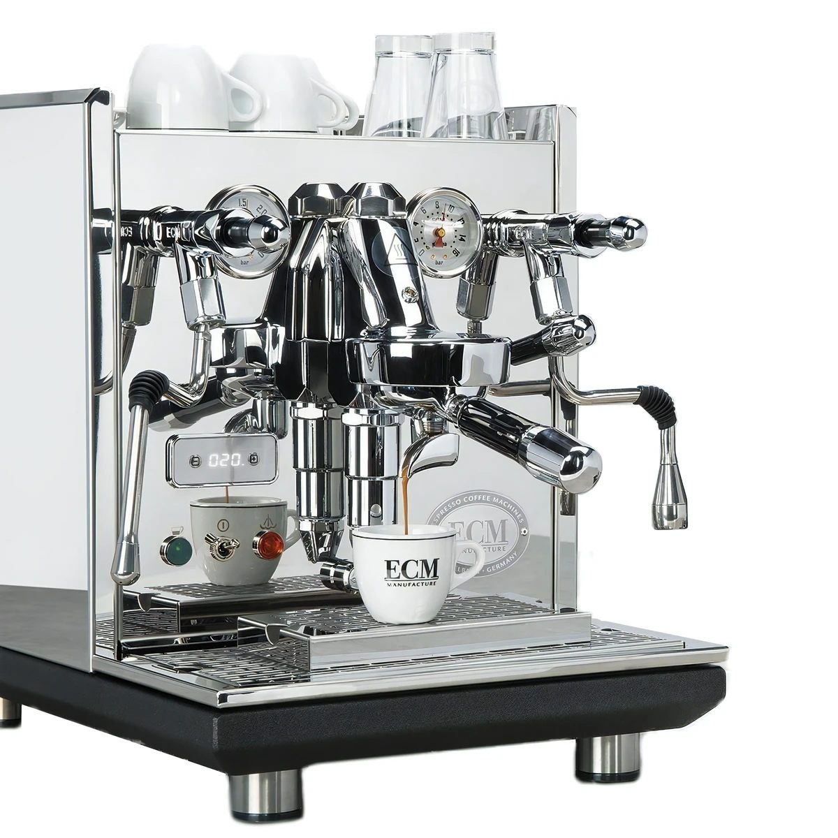 ECM Synchronika Espresso Machine – Dual Boiler w/ PID Stainless Steel