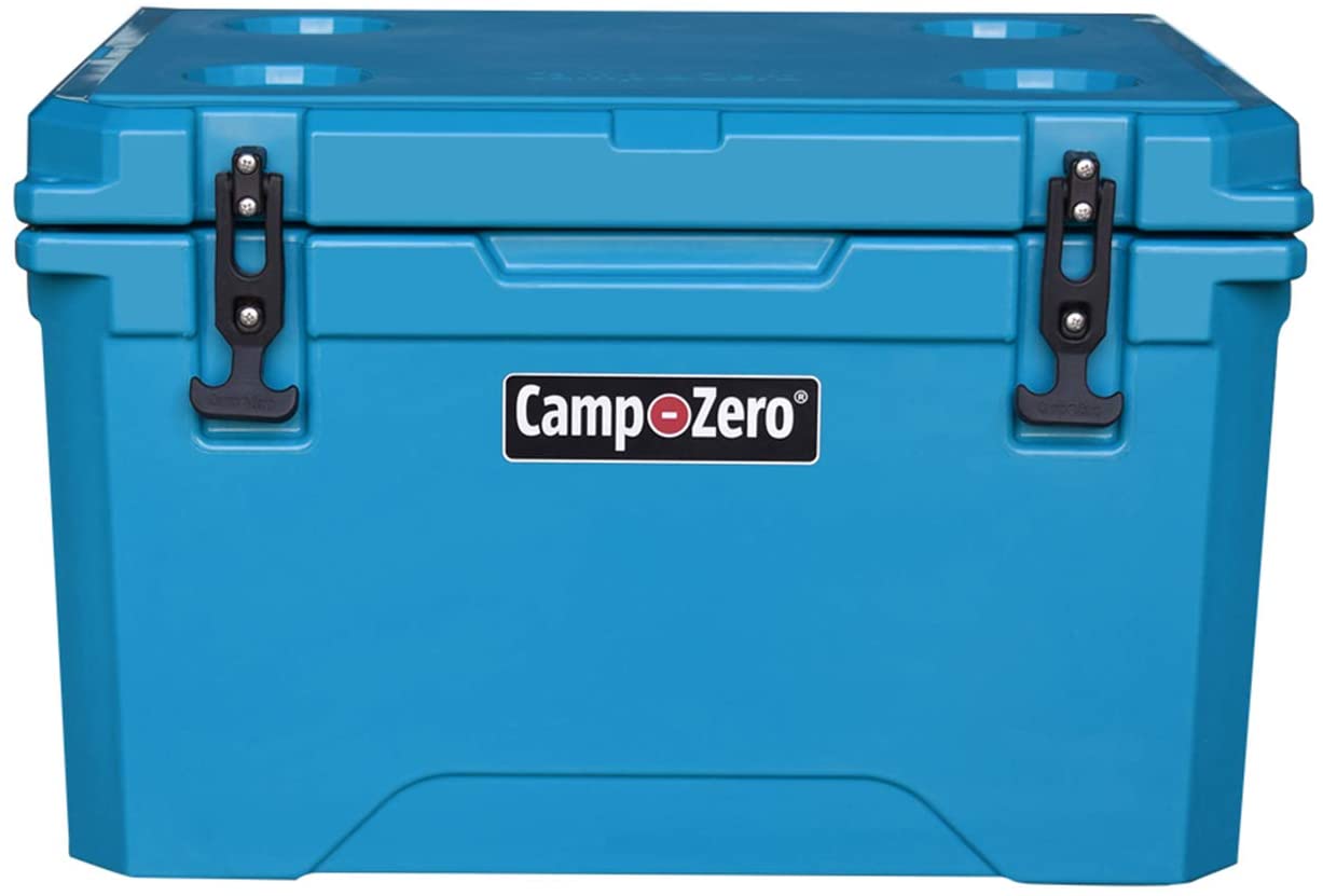 CAMP-ZERO 40 | 42.26 Quart Premium Cooler with 4 Molded-in Cup Holders