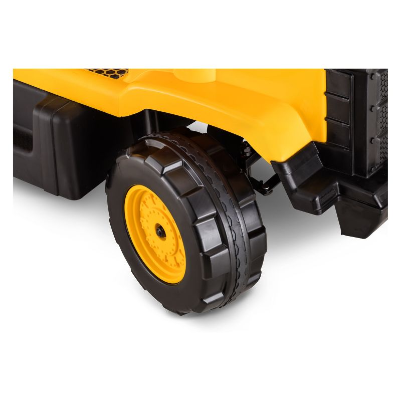 Kid Trax 12V CAT Mining Dumptruck Powered Ride-On – Yellow