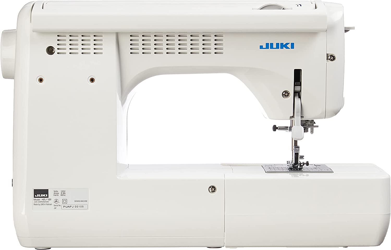 JUKI HZL-F300 Sewing and Quilting Machine , White