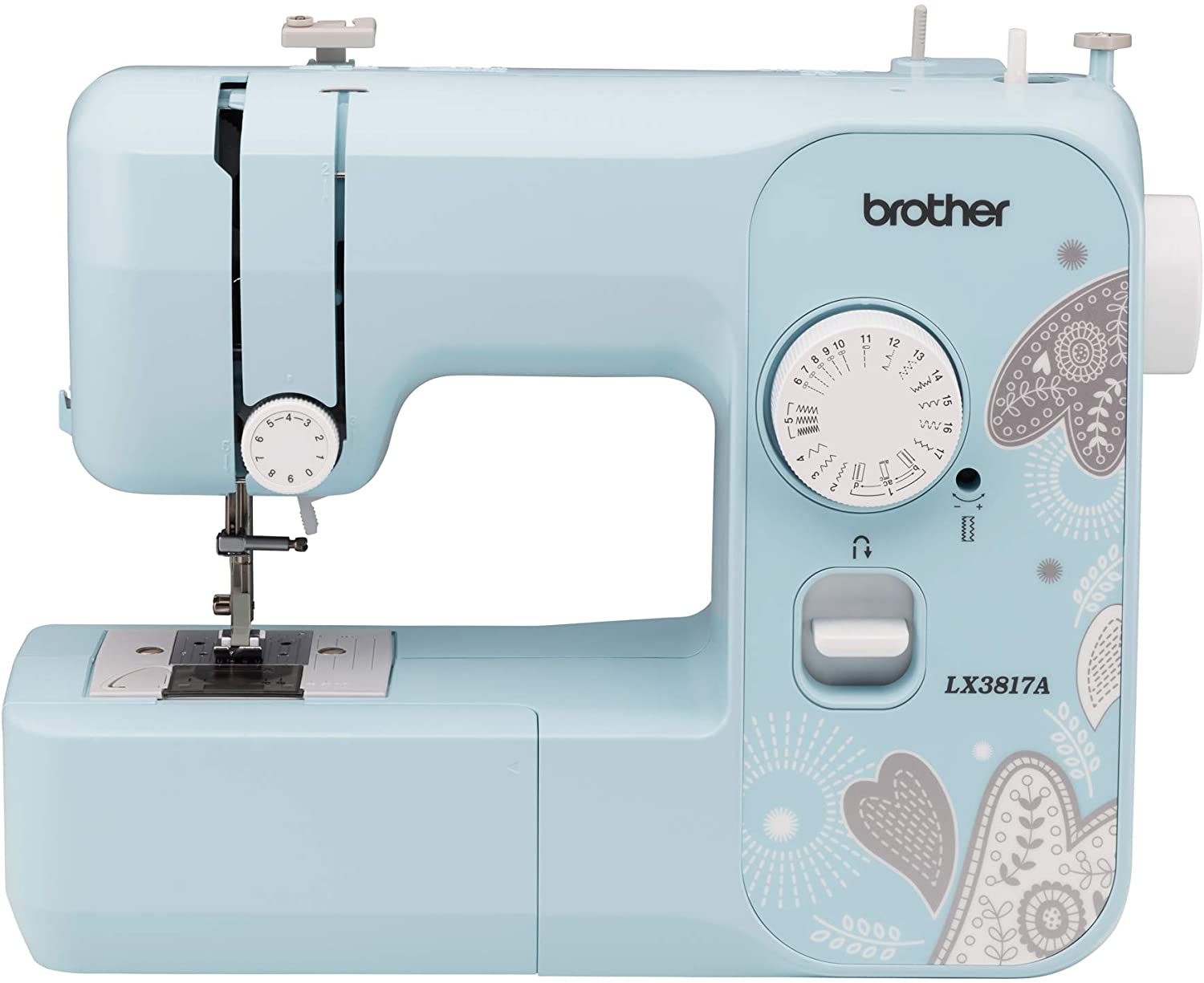 Brother RLX3817A 17-Stitch Sewing Machine, Blue