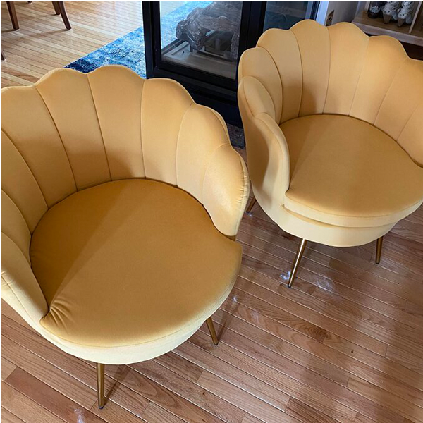 30'' Wide Velvet Barrel Chair
