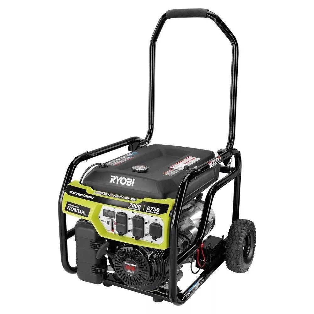 Honda 7,000-Watt Gasoline Powered Electric Start Portable Generator
