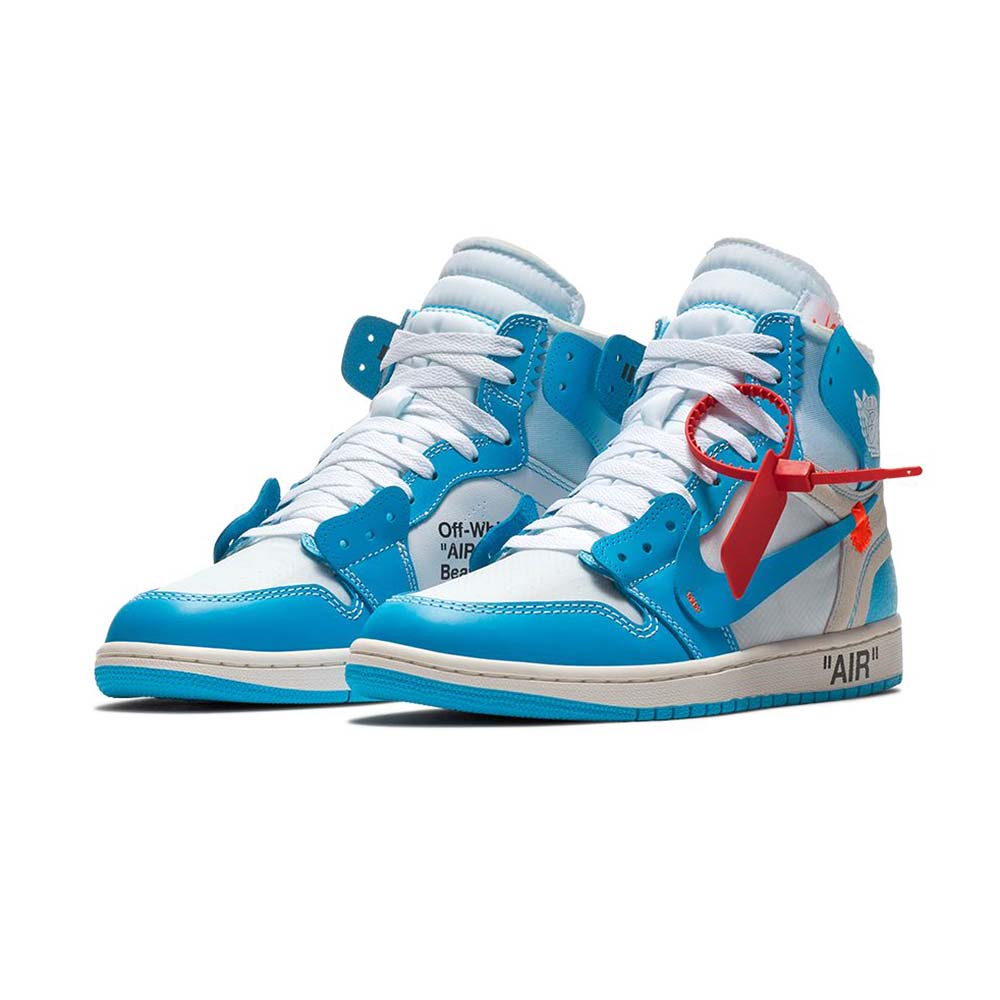 Off-White x Air Jordan 1 Retro High OG  ‘ UNC ‘ AQ0818-148