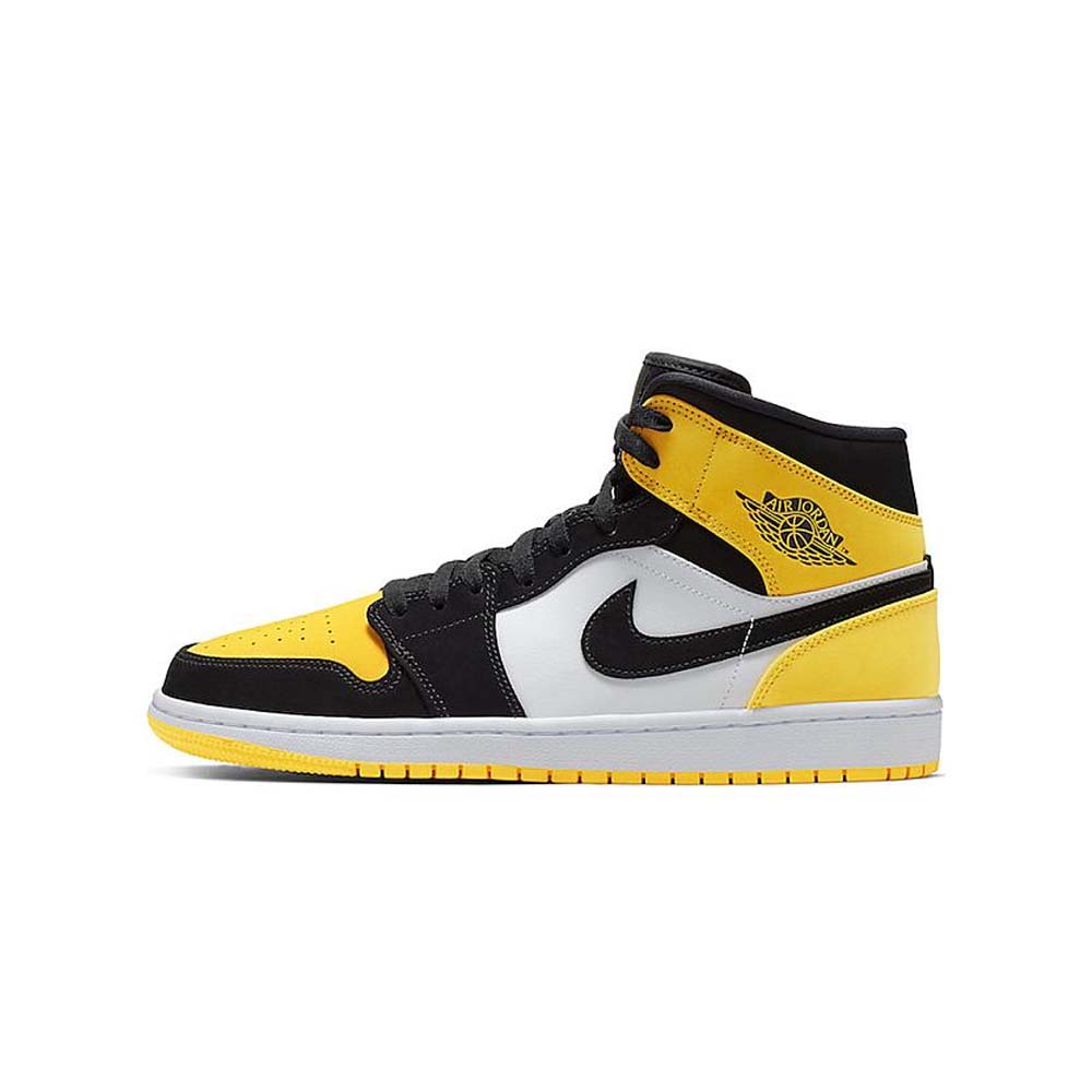 Air Jordan 1 Mid Yellow Toe Black852542-071