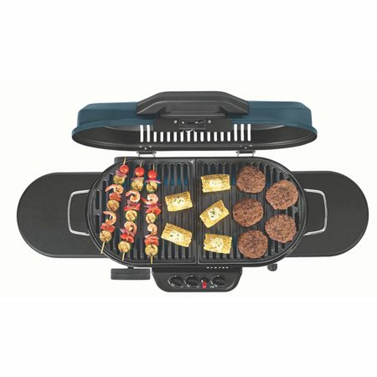 Coleman® RoadTrip™ 285 Standup Propane Gas Grill, Blue