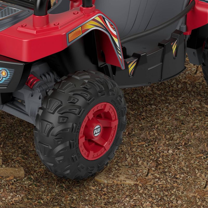 Power Wheels 12V Baja Trailster Powered Ride-On – Red/Black