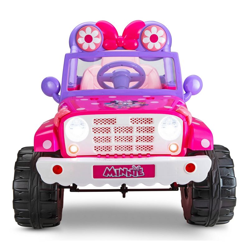 Kid Trax 6V Disney Minnie Mouse Flower Power 4×4 Powered Ride-On – Pink